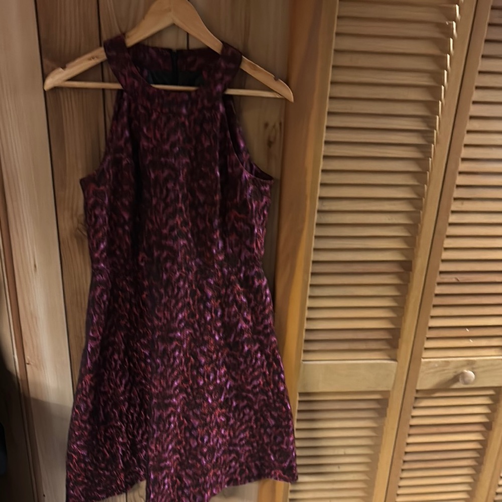 Calvin Klein Red Halter Sundress Mini